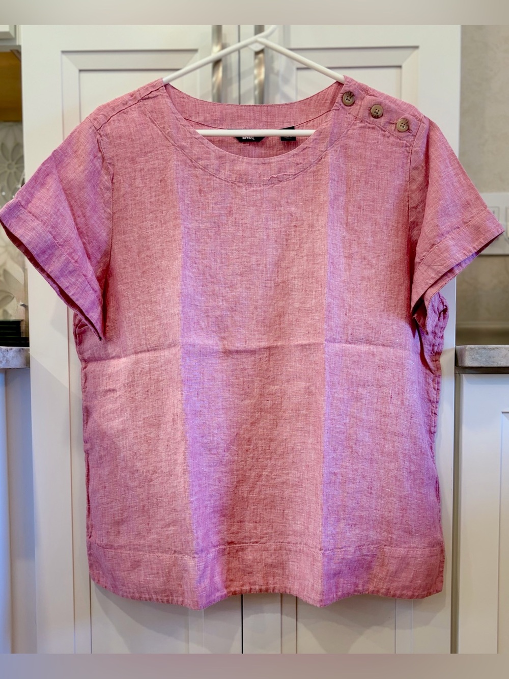 NEW! 100% LINEN! ♥️ Lands End Blouse